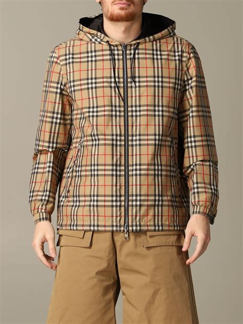 outlet giacche uomo burberry|burberry jacket sale.